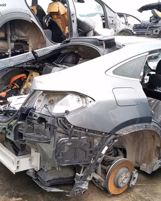 Mercedes gle 2016-2024 scocca per taglio lamiera
