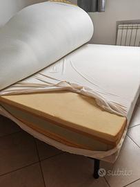materasso ortopedico con memory e molle