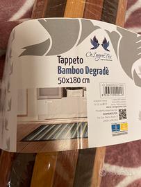 Tappeto bamboo ancora imballato