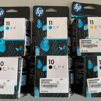 Cartucce originali HP 10 e 11