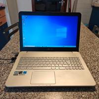 PC portatile notebook marca asus