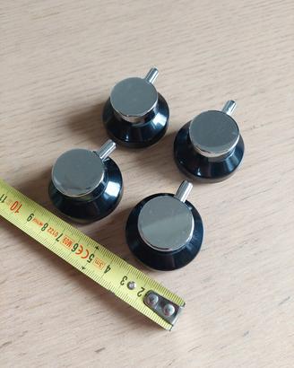 Kit 4 manopole piano cottura Whirlpool 