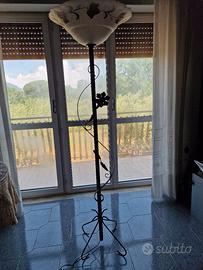 Lampada in ferro battuto
