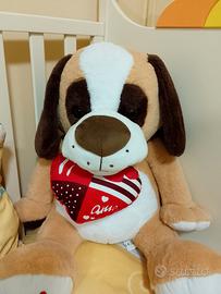 peluche cane san valentino grande