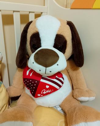 peluche cane san valentino grande