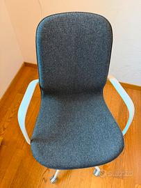 Sedia Ikea LÅNGFJÄLL grigio scuro