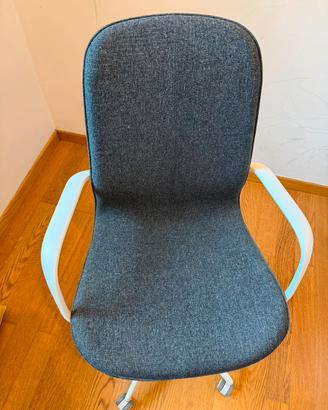 Sedia Ikea LÅNGFJÄLL grigio scuro