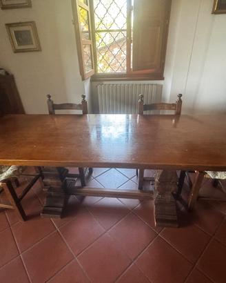 Tavolo legno massello