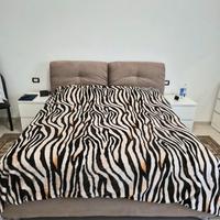 Coperta Letto Matrimoniale Fantasia Zebra