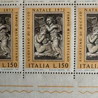 Francobolli Il Santo Natale 1973