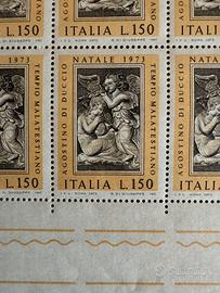 Francobolli Il Santo Natale 1973