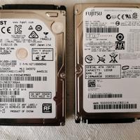 Coppia di Hard Disk 2.5" (da 1 TB e da 126 GB)