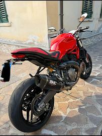 Ducati Monster 821 depotenziato