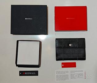 BLOCK NOTES e PORTAFOGLI REDWALL Made in Italy