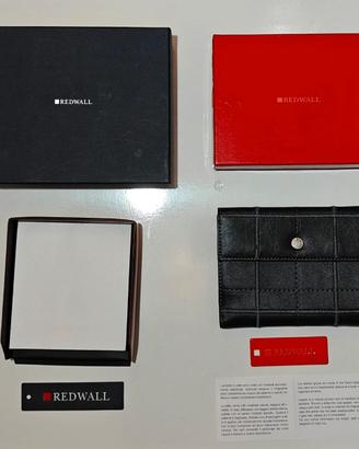 BLOCK NOTES e PORTAFOGLI REDWALL Made in Italy