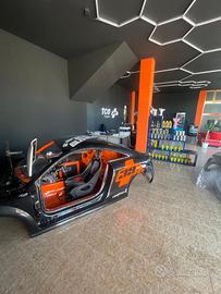 SIMULATORE GUIDA + SCOCCA