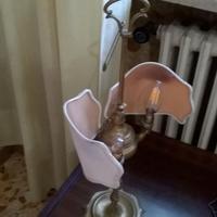 Lucerna antica elettrificata (abat-jour)