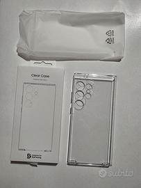 Custodia/pellicola originale Samsung S24 ultra 