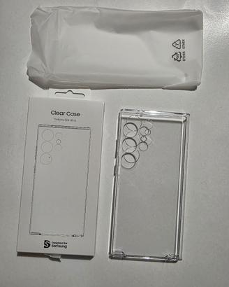 Custodia/pellicola originale Samsung S24 ultra 