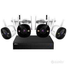 Kit Videosorveglianza 4 Canali 1TB Wireless Imou F