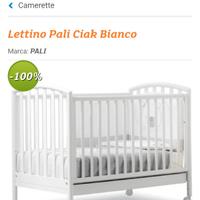 culla Pali bianca