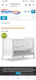 culla Pali bianca