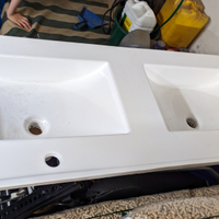 Lavabo doppio per bagno