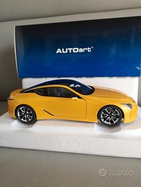 Autoart Lexus Lc 500 Giallo Metallizzato 1:18 Rara