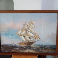 Quadro Marina Vintage - Veliero P. Lorenz 