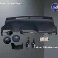 Toyota Yaris 4° Cruscotto Airbag Kit Completo