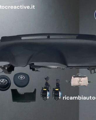 Toyota Yaris 4° Cruscotto Airbag Kit Completo