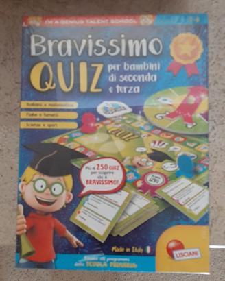 gioco in scatola Bravissimo quiz 