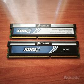 Memoria RAM DDR3 Corsair 2 banchi da 2Gb