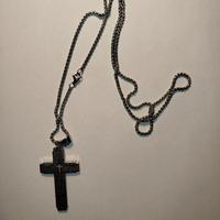 Collana Lunga con Croce Cristiana