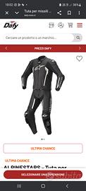 tuta divisibile alpinestars missile v2 T 52