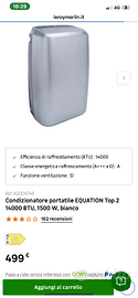 Condizionatore portatile