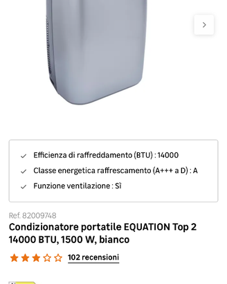 Condizionatore portatile