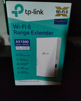 TP-Link RE500X AX1500 Wi-Fi 6 Range Extender