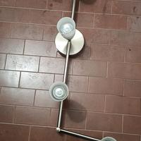 lampadario faretti orientabili