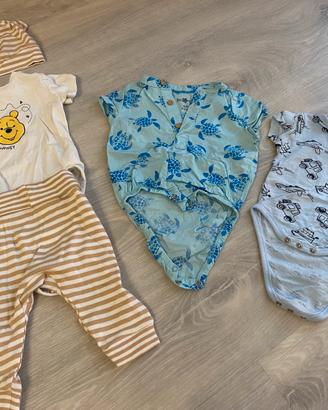 Set da 3 magliette body
