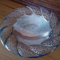 Ciotola traforata silverplate Germania  '40