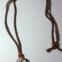 Collana porta cristalli regolabile