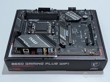 MSI B650 GAMING PLUS WIFI |AM5|DDR5| Testata ⚙️☑️