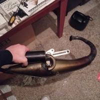 Marmitta malossi flip minarelli verticale