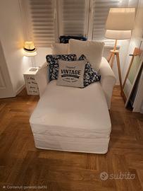 chaise lounge con contenitore