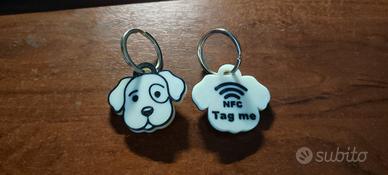 Tag NFC programmabile - targhetta cane