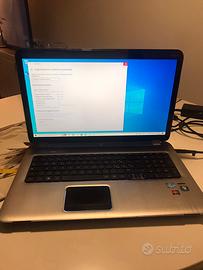 Hp pavilion dv 7 schermo 18 pollici