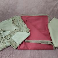 set tovaglia in pizzo antico