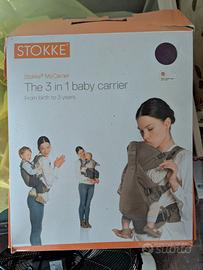 Stokke mycarrier marsupio baby carrier 3 in 1