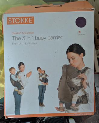 Stokke mycarrier marsupio baby carrier 3 in 1